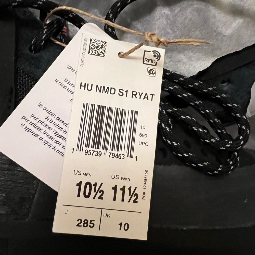 Adidas HU NMD S1 RYAT GV6639 high top sneakers Gorpcore Streetwear - Picture 5 of 5